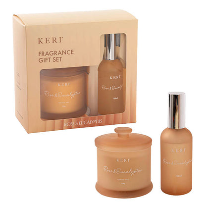 Premium Fragrance Gift Set Sunhouse Rose & Eucalypus