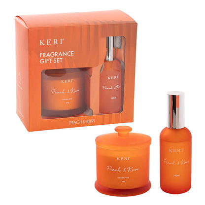 Premium Fragrance Gift Set Sunhouse Peach & Kiwi