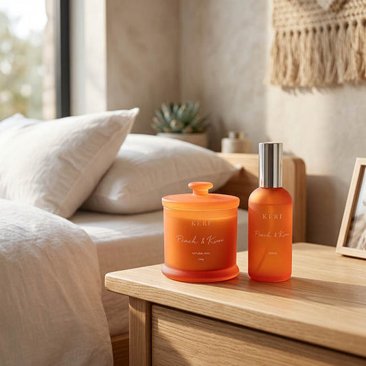 Premium Fragrance Gift Set Sunhouse Peach & Kiwi