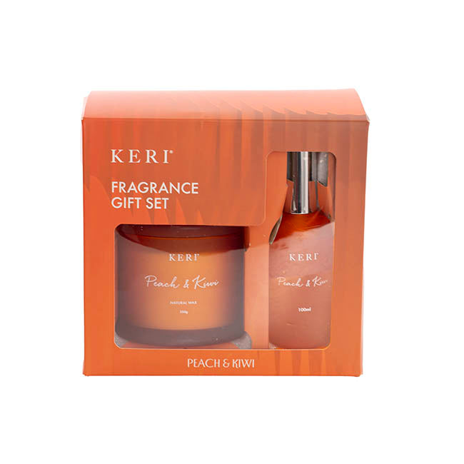 Premium Fragrance Gift Set Sunhouse Peach & Kiwi