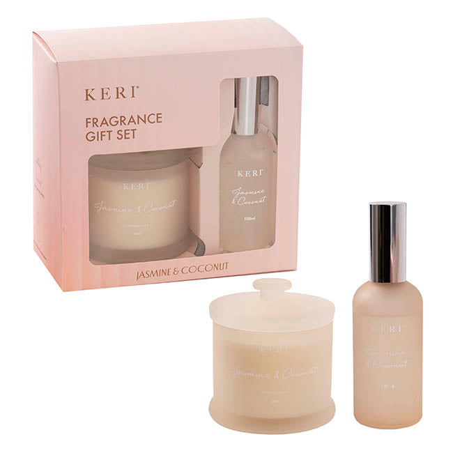 Premium Fragrance Gift Set Sunhouse Jasmine & Coconut
