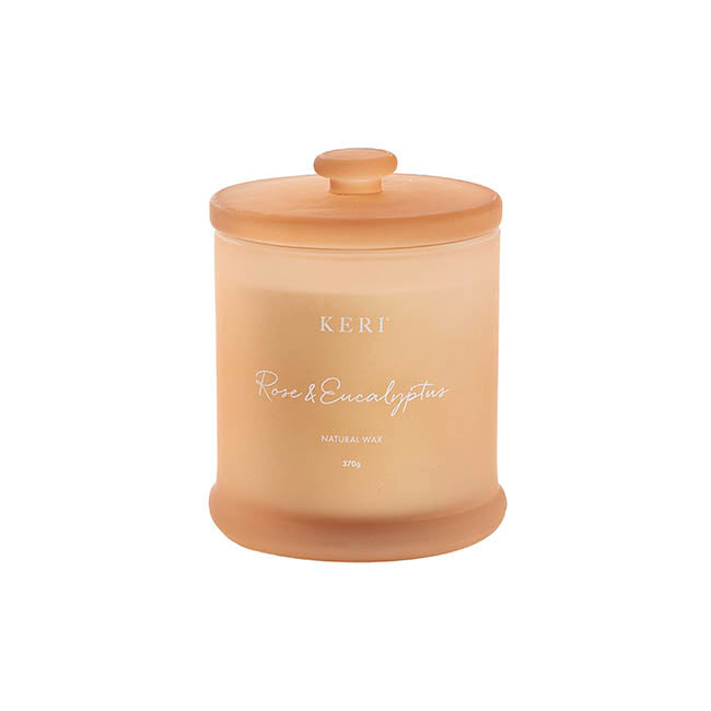 Scented Candle Sunhouse Rose & Eucalypus 370g