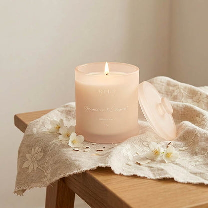 Scented Candle Sunhouse Jasmine & Coconut 370g