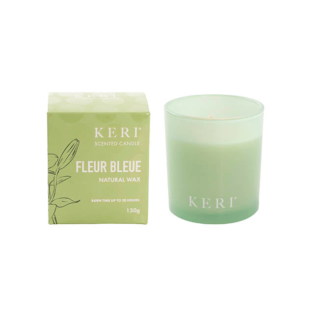 Scented Candle Palm Land Fleur Bleue 130g