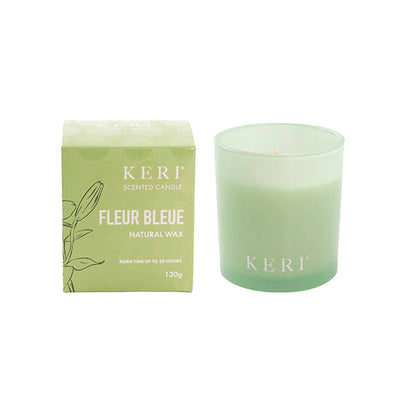 Scented Candle Palm Land Fleur Bleue 130g