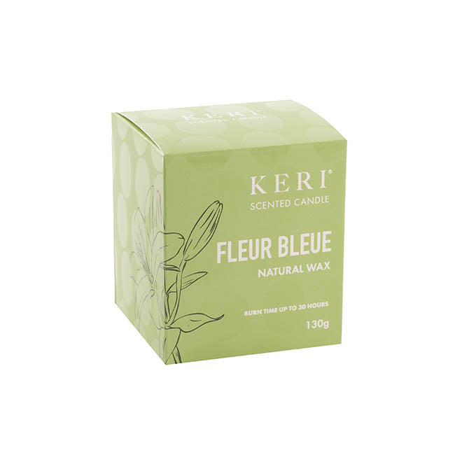 Scented Candle Palm Land Fleur Bleue 130g