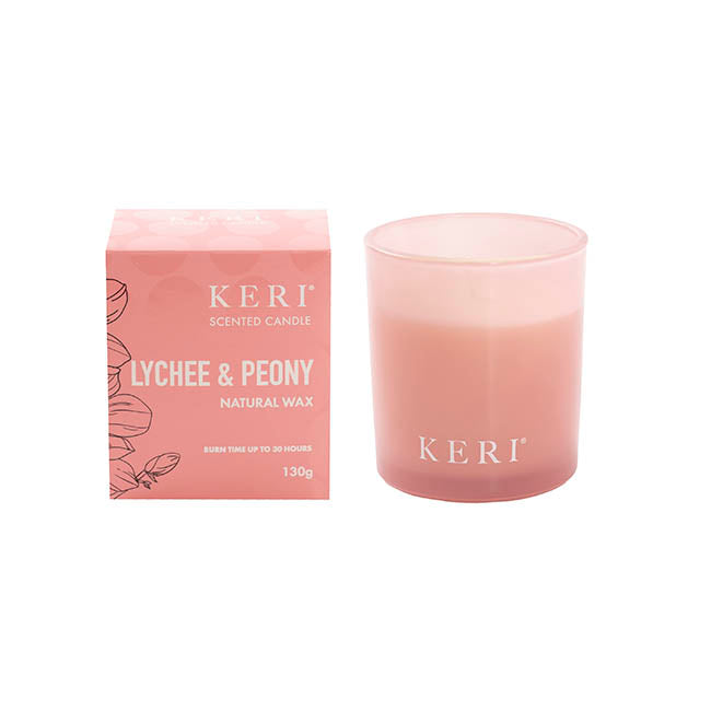 Scented Candle Palm Land Lychee & Peony 130g
