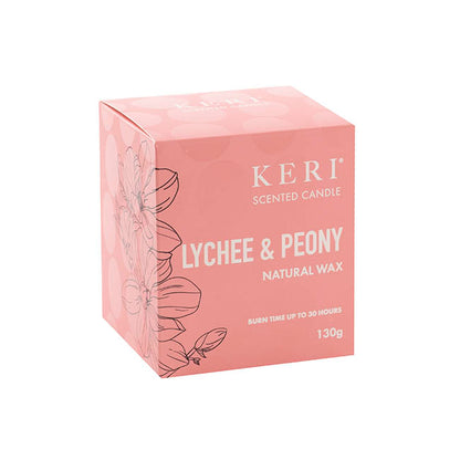 Scented Candle Palm Land Lychee & Peony 130g