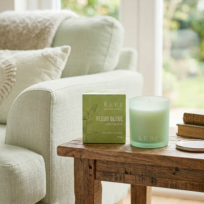 Scented Candle Palm Land Fleur Bleue 270g