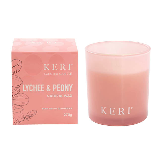 Scented Candle Palm Land Lychee & Peony 270g