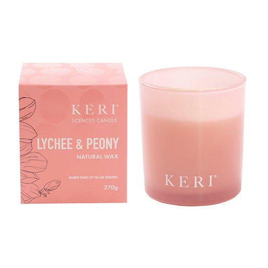 Scented Candle Palm Land Lychee & Peony 270g