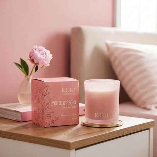Scented Candle Palm Land Lychee & Peony 270g