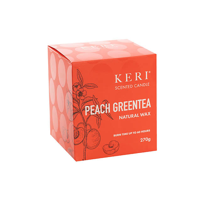 Scented Candle Palm Land Peach GreenTea 270g