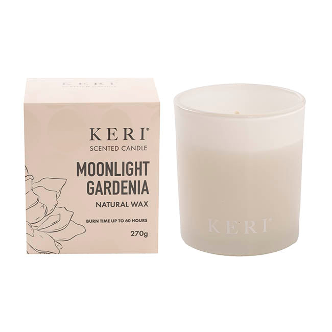 Scented Candle Palm Land Moonlight Gardenia 270g