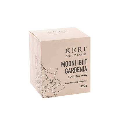 Scented Candle Palm Land Moonlight Gardenia 270g