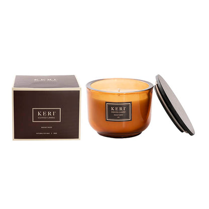 Scented Candle Nordwood Wood Lid Walnut Wood Large 280g