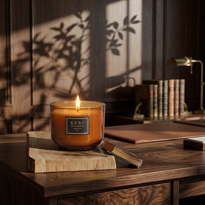 Scented Candle Nordwood Wood Lid Walnut Wood Large 280g