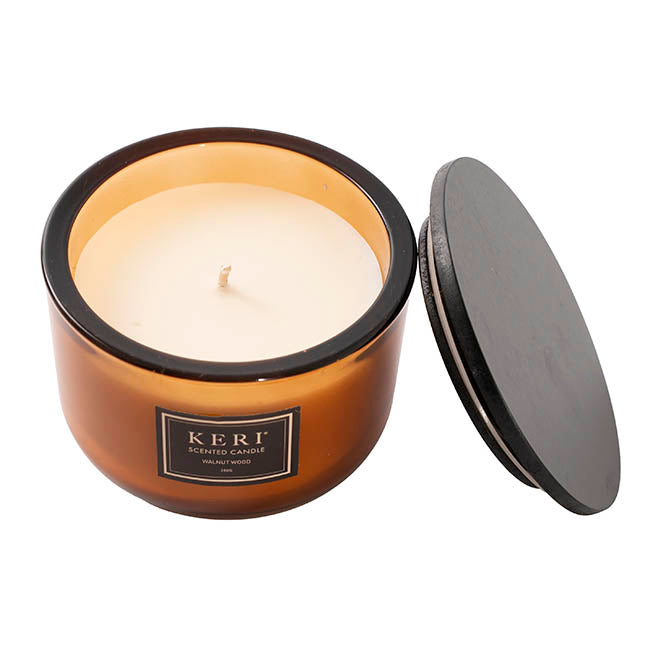 Scented Candle Nordwood Wood Lid Walnut Wood Large 280g