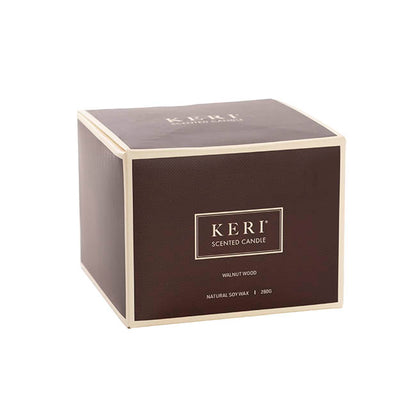 Scented Candle Nordwood Wood Lid Walnut Wood Large 280g