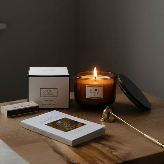 Scented Candle Nordwood Wood Lid Jasmine & Ginger Large 280g