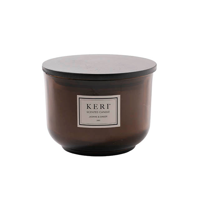 Scented Candle Nordwood Wood Lid Jasmine & Ginger Large 280g