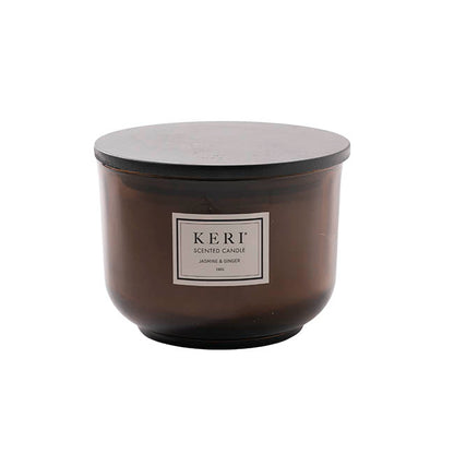 Scented Candle Nordwood Wood Lid Jasmine & Ginger Large 280g