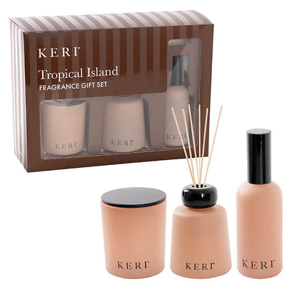 Luxury Premium Fragrance Gift Set 3 Tropical Island