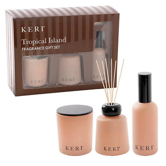 Luxury Premium Fragrance Gift Set 3 Tropical Island