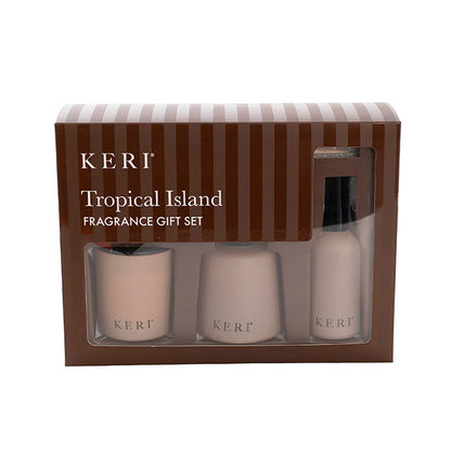 Premium Fragrance Gift Set 3 in1 Tropical Island