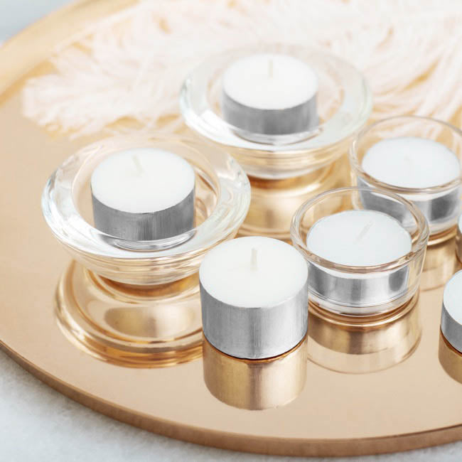 Tealight Event Candle 4 Hour 100 Bulk Pack White (38x13mmH)