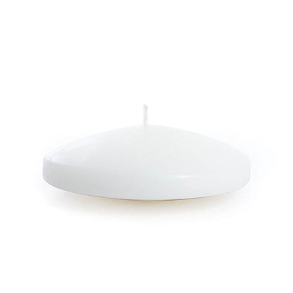 Floating Candle 21 Hour Extra Large White (15Dx5cmH)