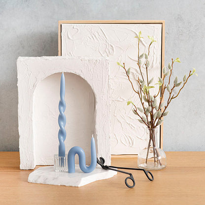 Signature Taper Dinner Candle Pack 2 French Blue (2x25cmH)