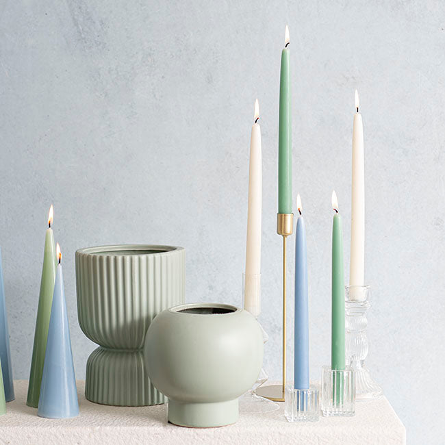 Signature Taper Dinner Candle Pack 2 Ivory (2x25cmH)