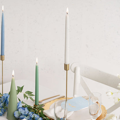 Signature Taper Dinner Candle Pack 2 White (2x25cmH)