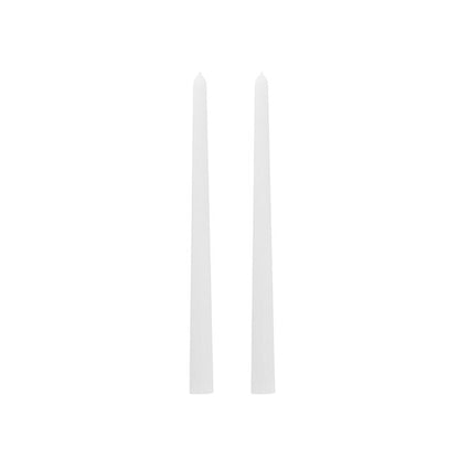 Signature Taper Dinner Candle Pack 2 White (2x25cmH)