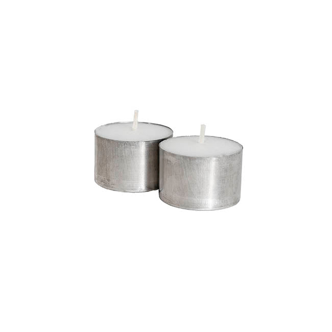 Tealight Event Candle 9 Hour Premium 24 Pack White 38x24mmH
