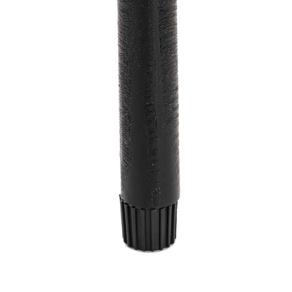 Wax LED Trueflame Dinner Taper Candle 2PK Black (2.2x24cmH) bottom of candle