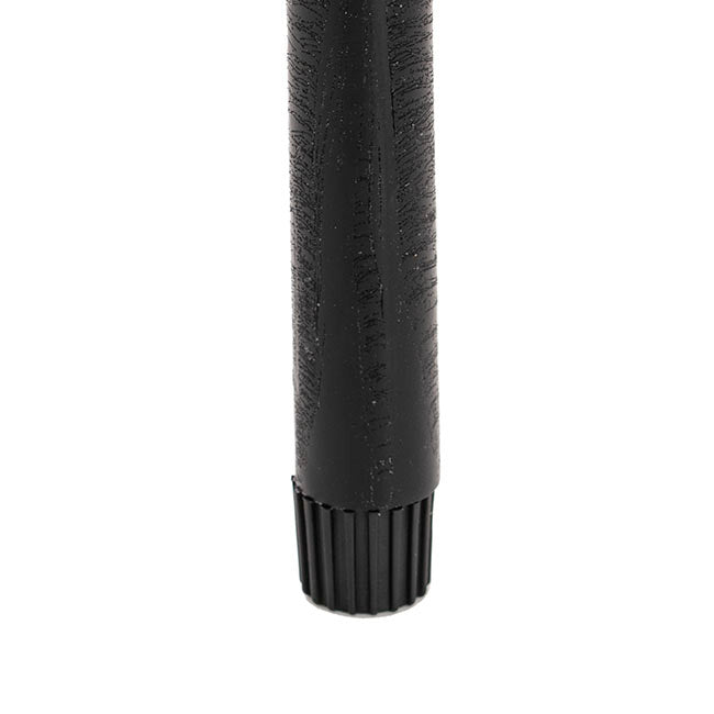 Wax LED Trueflame Dinner Taper Candle 2PK Black (2.2x24cmH) bottom of candle