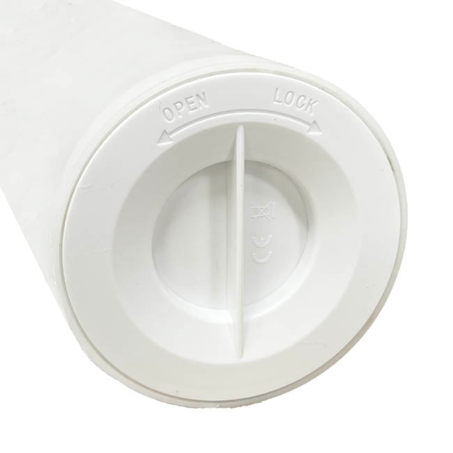 Trueflame All Space LED Pillar Candle Set White 10x15/20/25