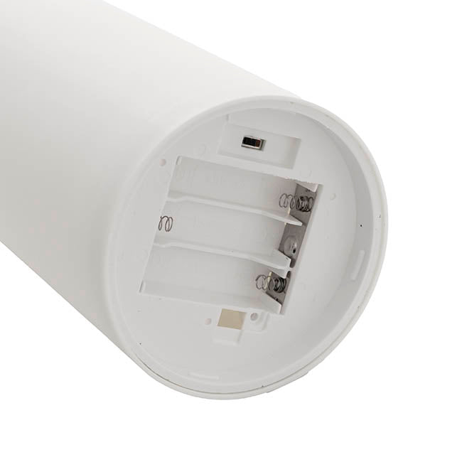 Trueflame All Space LED Pillar Candle Set White 10x15/20/25