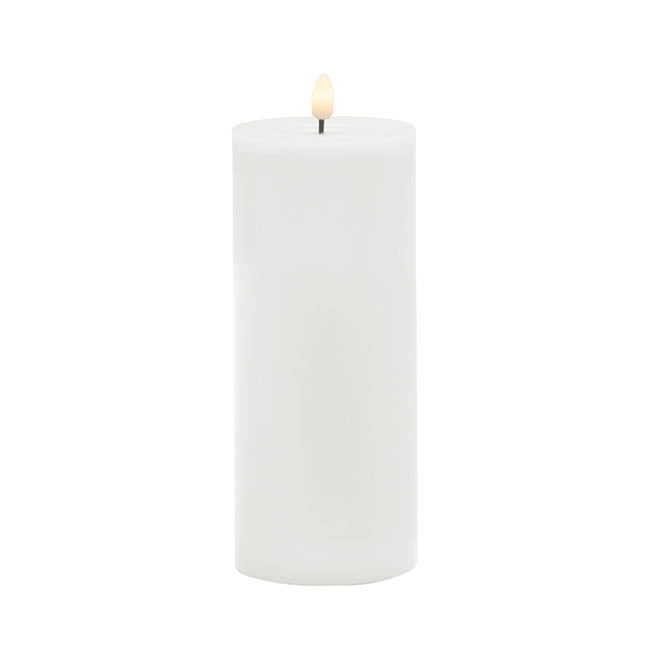LED Trueflame AllSpace Weatherproof Candle White (10x25cmH)