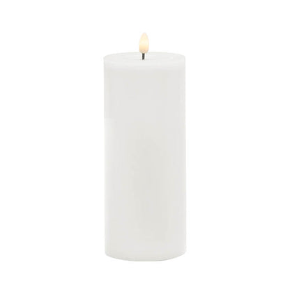 LED Trueflame AllSpace Weatherproof Candle White (10x25cmH)
