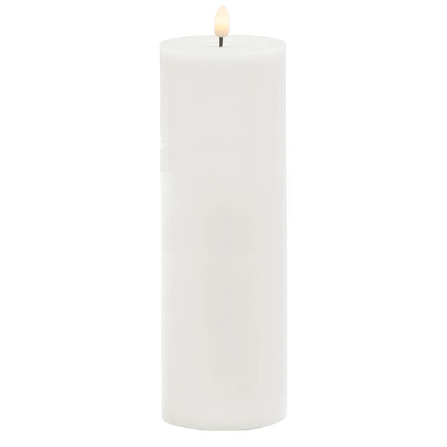 LED Trueflame AllSpace Weatherproof Candle White (10x35cmH)