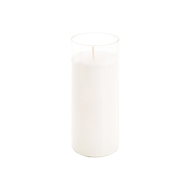 Event Centrepiece Pre-filled Glass Candle Jar (7x18cm)