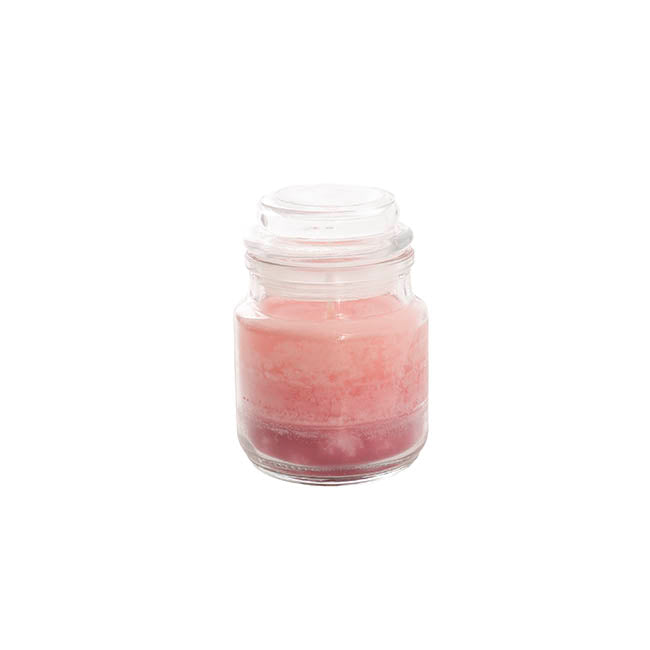 Scented Candle Bubble Jar Orange Pomegranate (6Dx8.5cmH 90g)