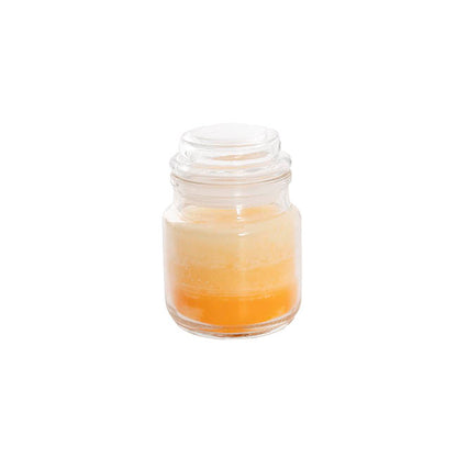 Scented Candle Bubble Jar Champagne Rose (6Dx8.5cmH 90g)