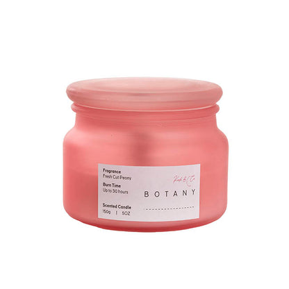 Scented Candle Botany Jar Fresh Cut Peony (150g)