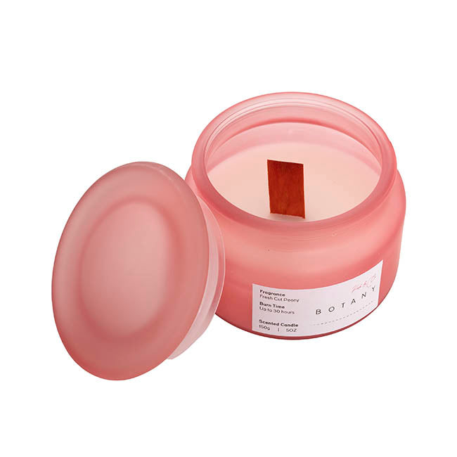 Scented Candle Botany Jar Fresh Cut Peony (150g)