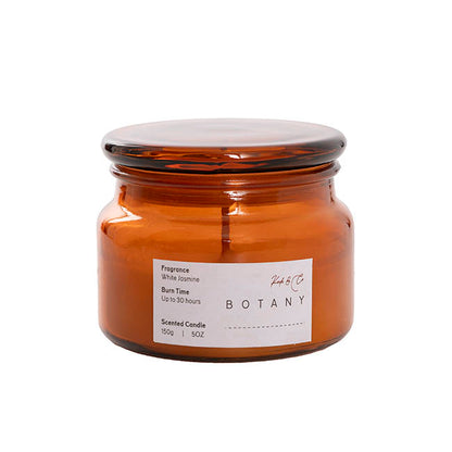 Scented Candle Botany Jar White Jasmine (150g)