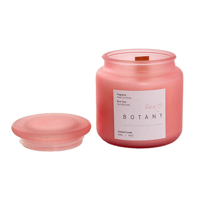 Scented Candle Botany Jar Fresh Cut Peony (400g)